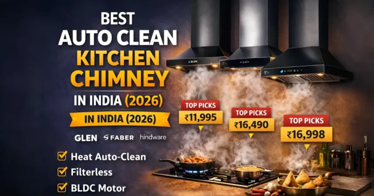 Best Auto Clean Kitchen Chimney in India (2026): Complete Buying Guide 1 Best Auto Clean Kitchen Chimney in India (2026)
