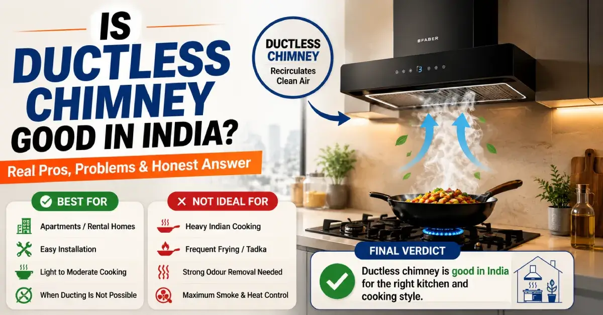 Is Ductless Chimney Good in India